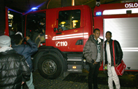 Besøk fra Oslo Brannvesen